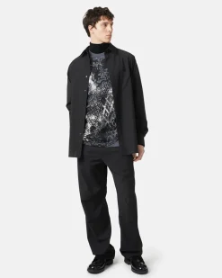 Iceberg T-shirt With Allover Discharged Cards