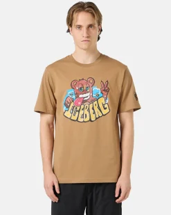 Iceberg T-shirt With Bear Print And VXmee Logo