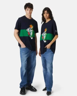 Women Iceberg T-shirt With Bugs Bunny Basketball
