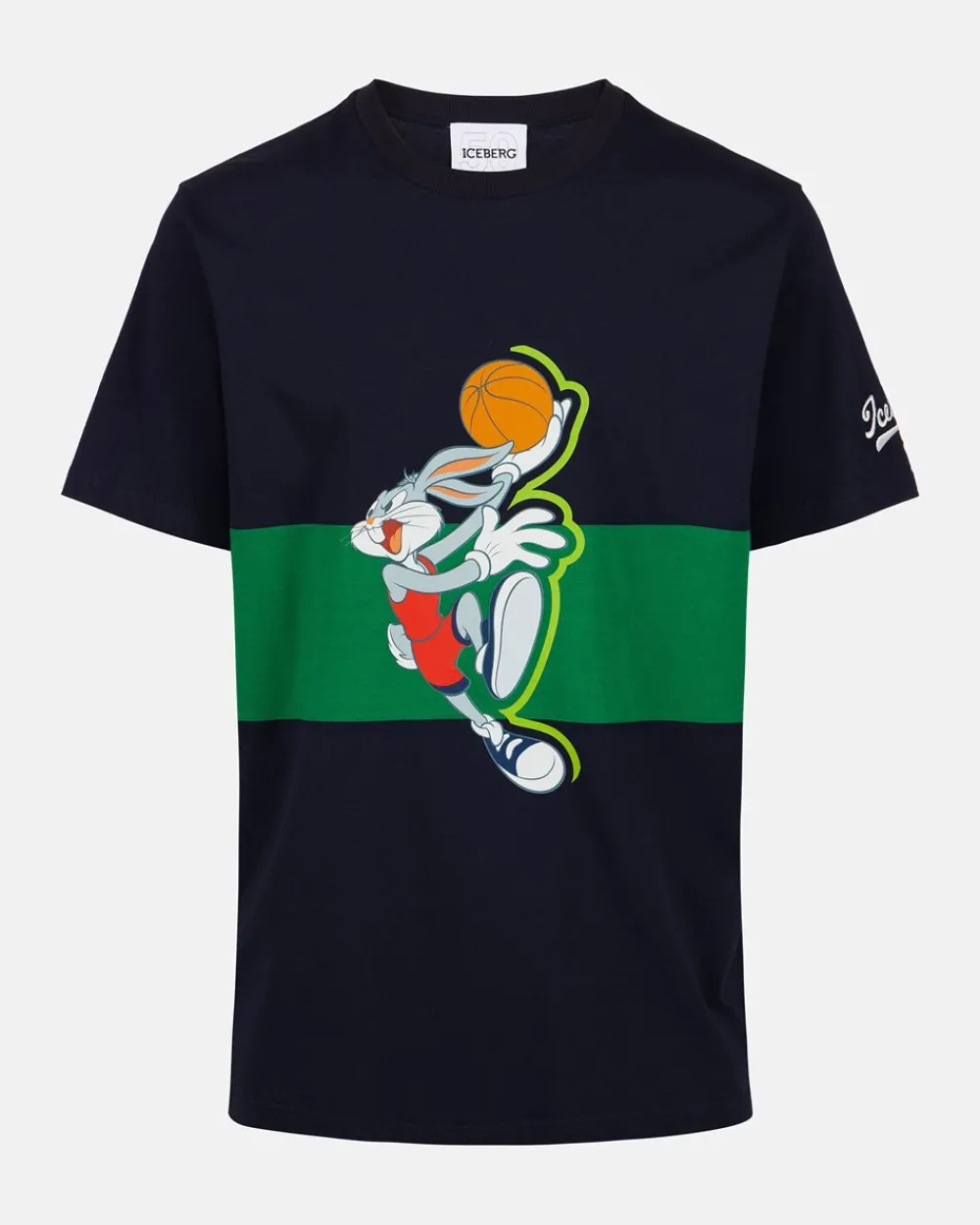 Women Iceberg T-shirt With Bugs Bunny Basketball