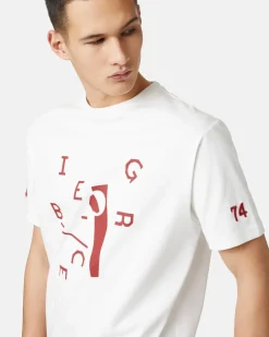Iceberg T-shirt With Lettering Print Detail