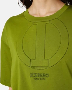 Women Iceberg T-shirt With Monogram