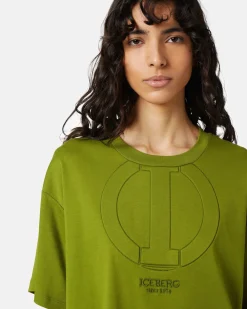 Women Iceberg T-shirt With Monogram