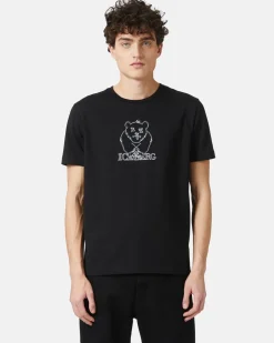 Iceberg T-shirt With Printed And Embroidered Bear