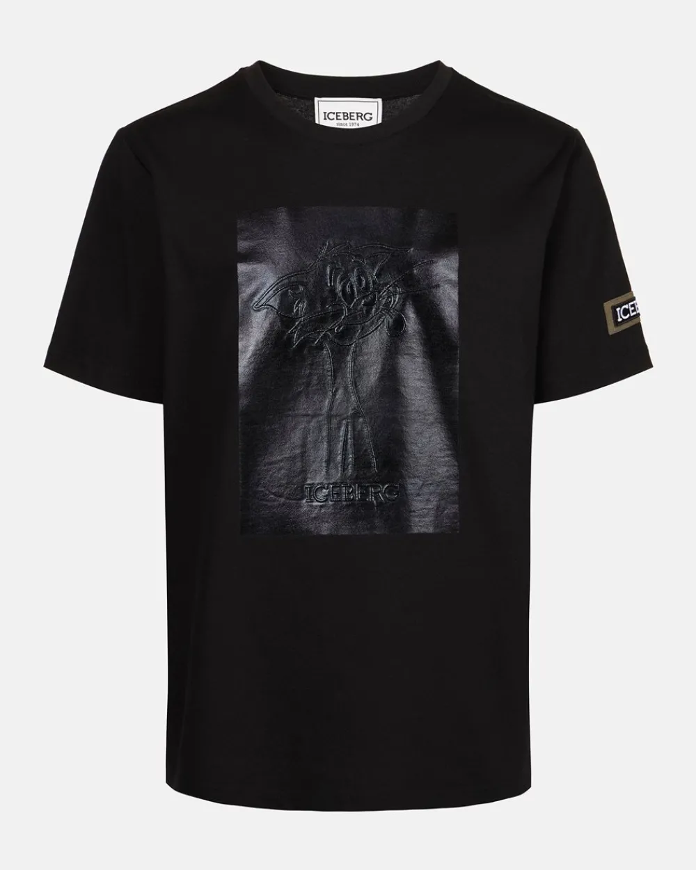 Iceberg T-shirt With Tom Embroidered And Rubberized