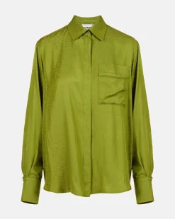 Women Iceberg Viscose Shirt With Snake Design