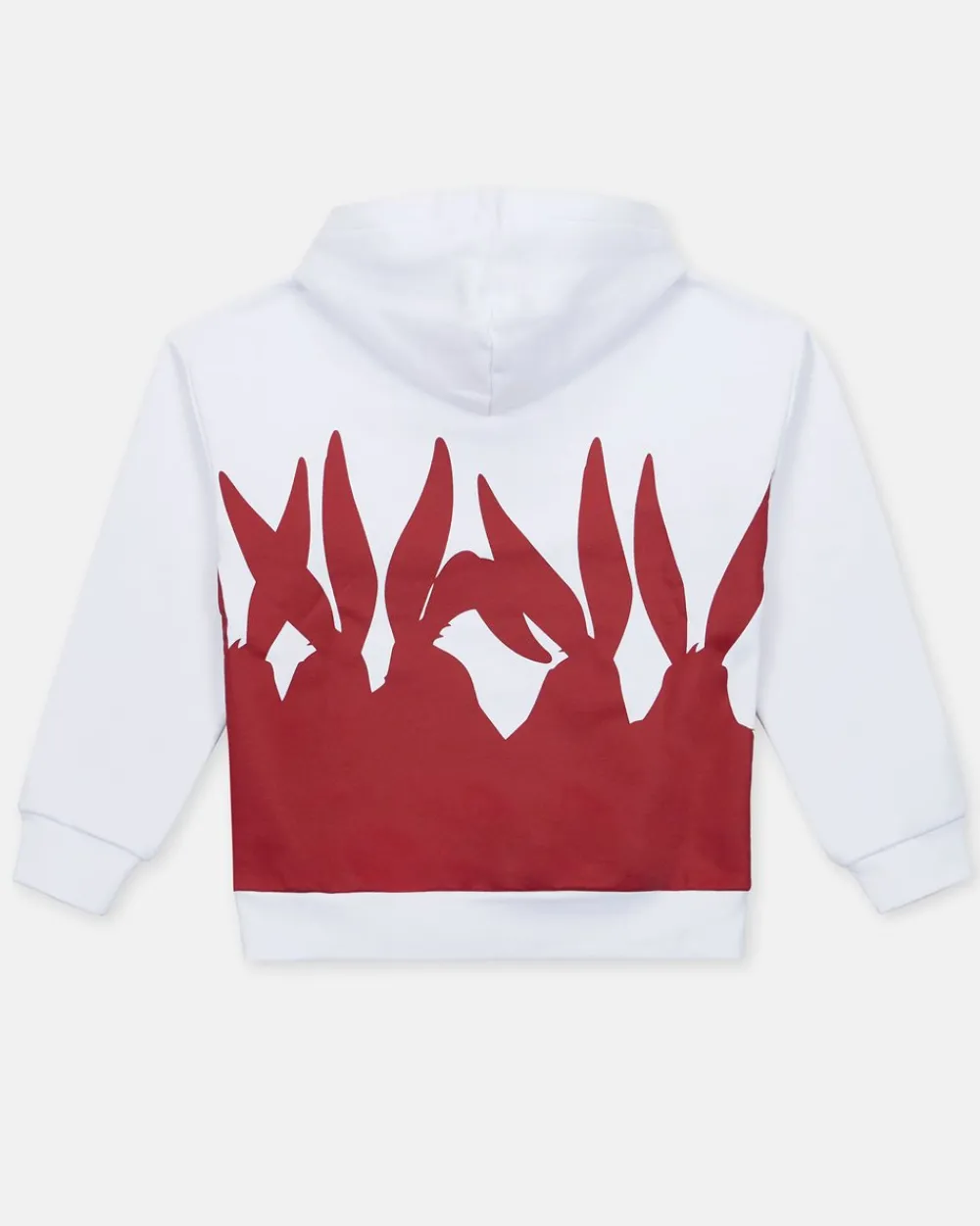 Kids/BOY Iceberg White Sweatshirt With Hood And Cartoon Prints