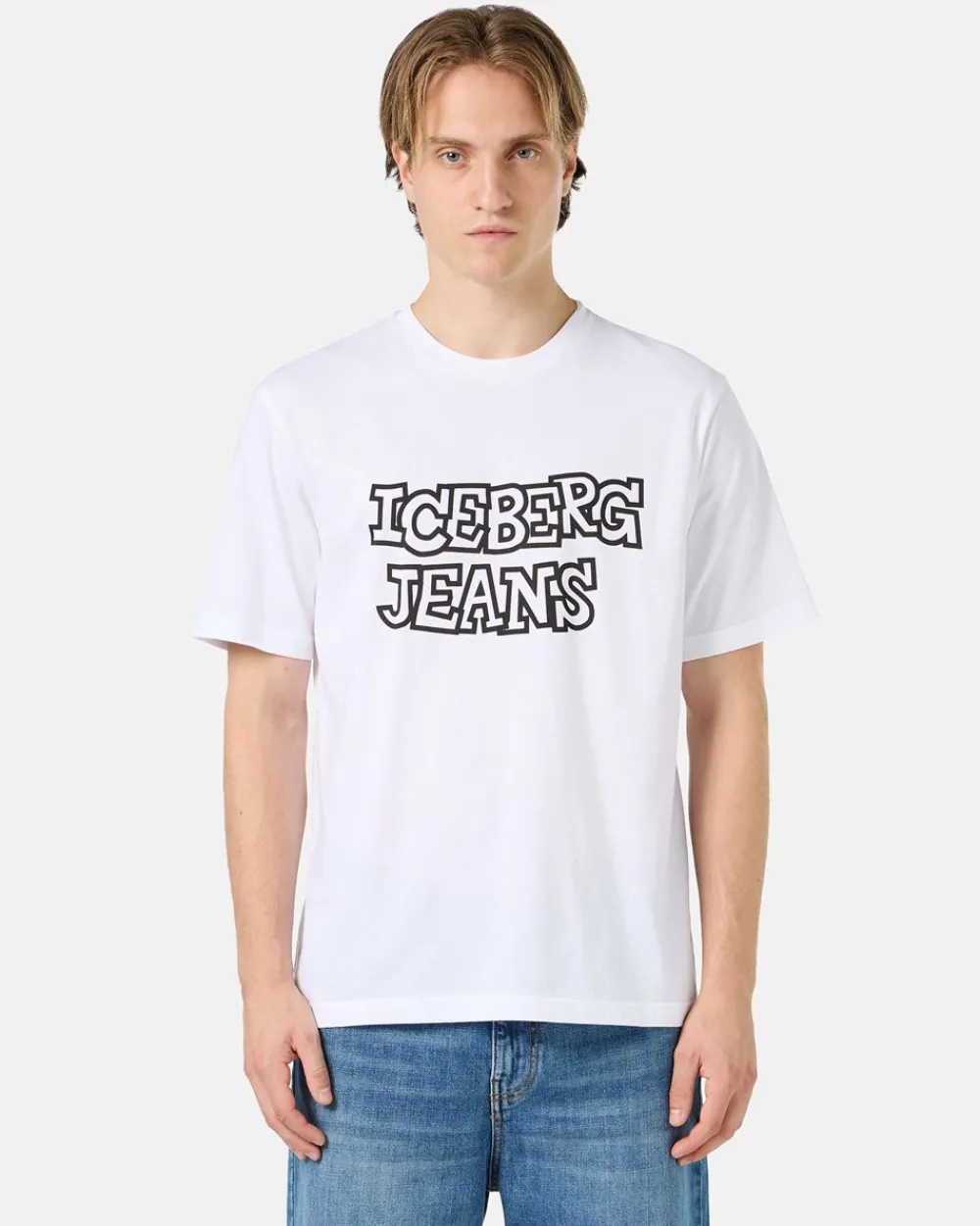 Women Iceberg White T-shirt From The Re-Edit Collection