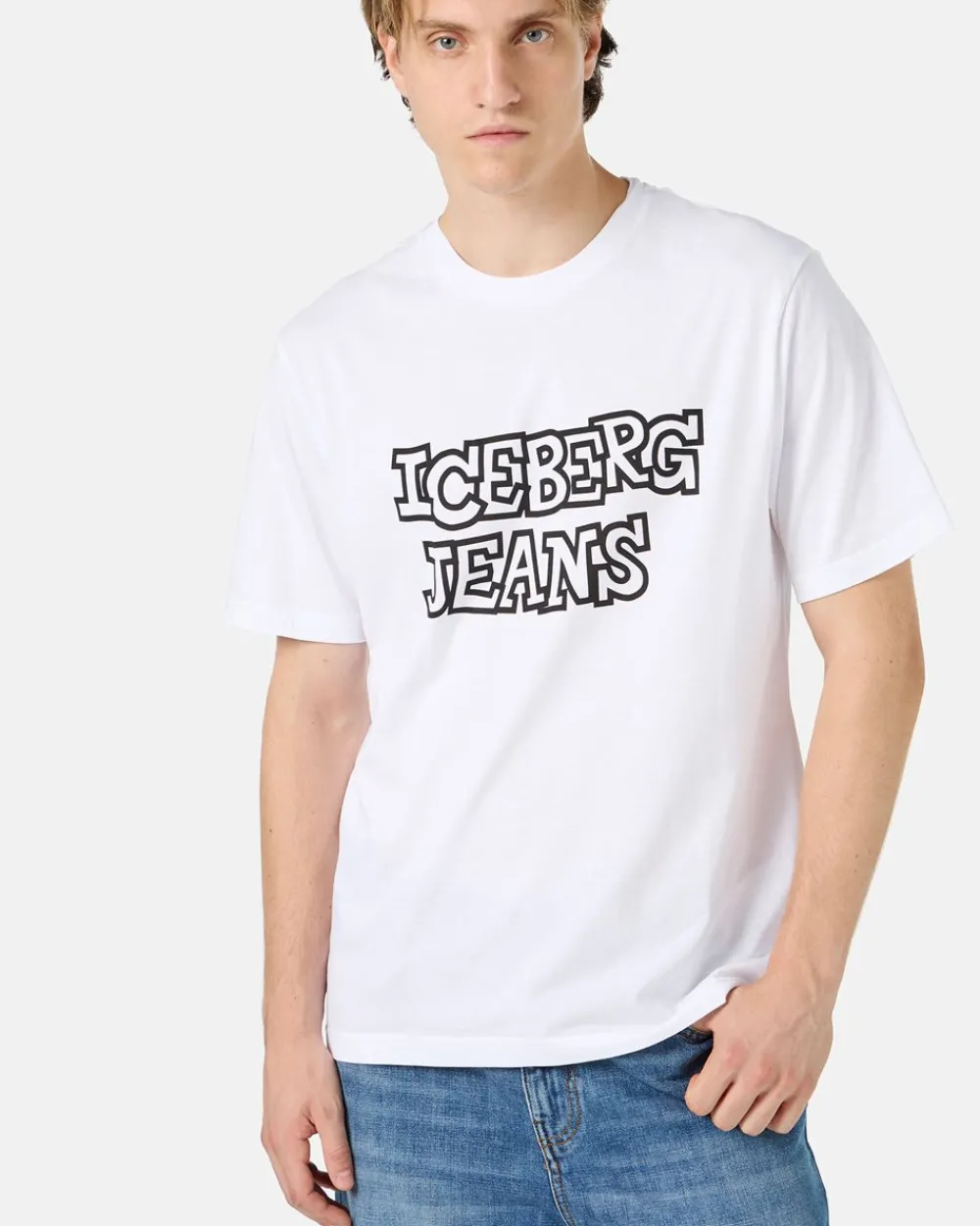 Women Iceberg White T-shirt From The Re-Edit Collection