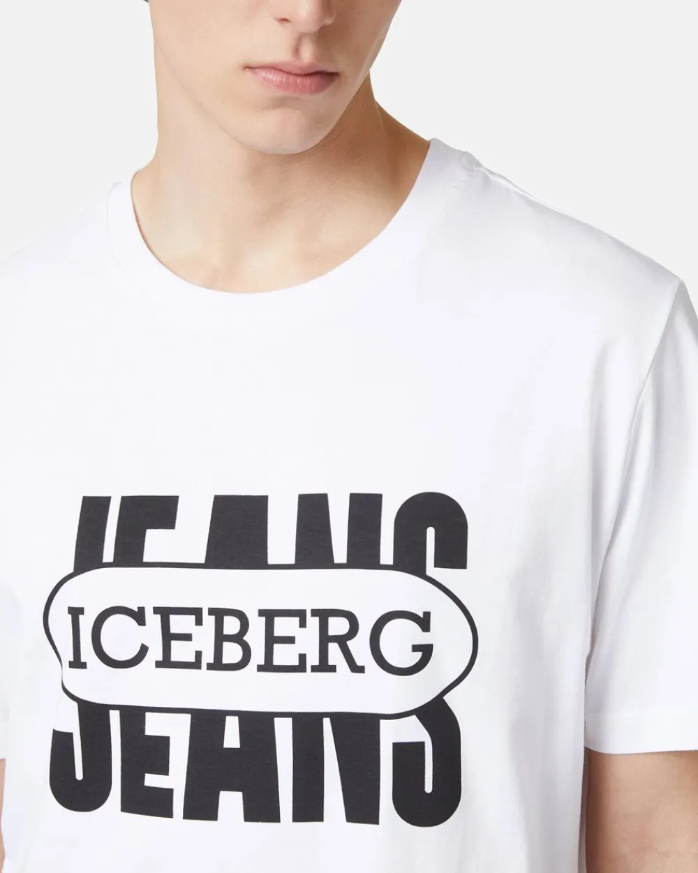 Women Iceberg White T-shirt From The Re-Edit Collection