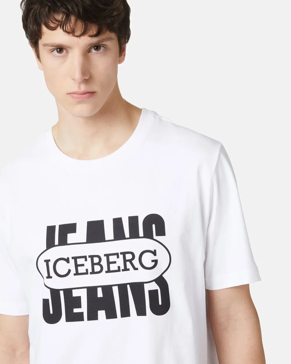 Women Iceberg White T-shirt From The Re-Edit Collection