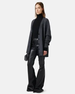 Women Iceberg Wool Blend Cardigan With Logo