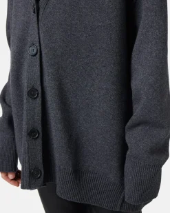 Women Iceberg Wool Blend Cardigan With Logo