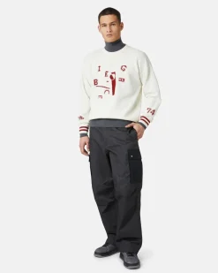 Iceberg Wool Blend Sweater With Logo