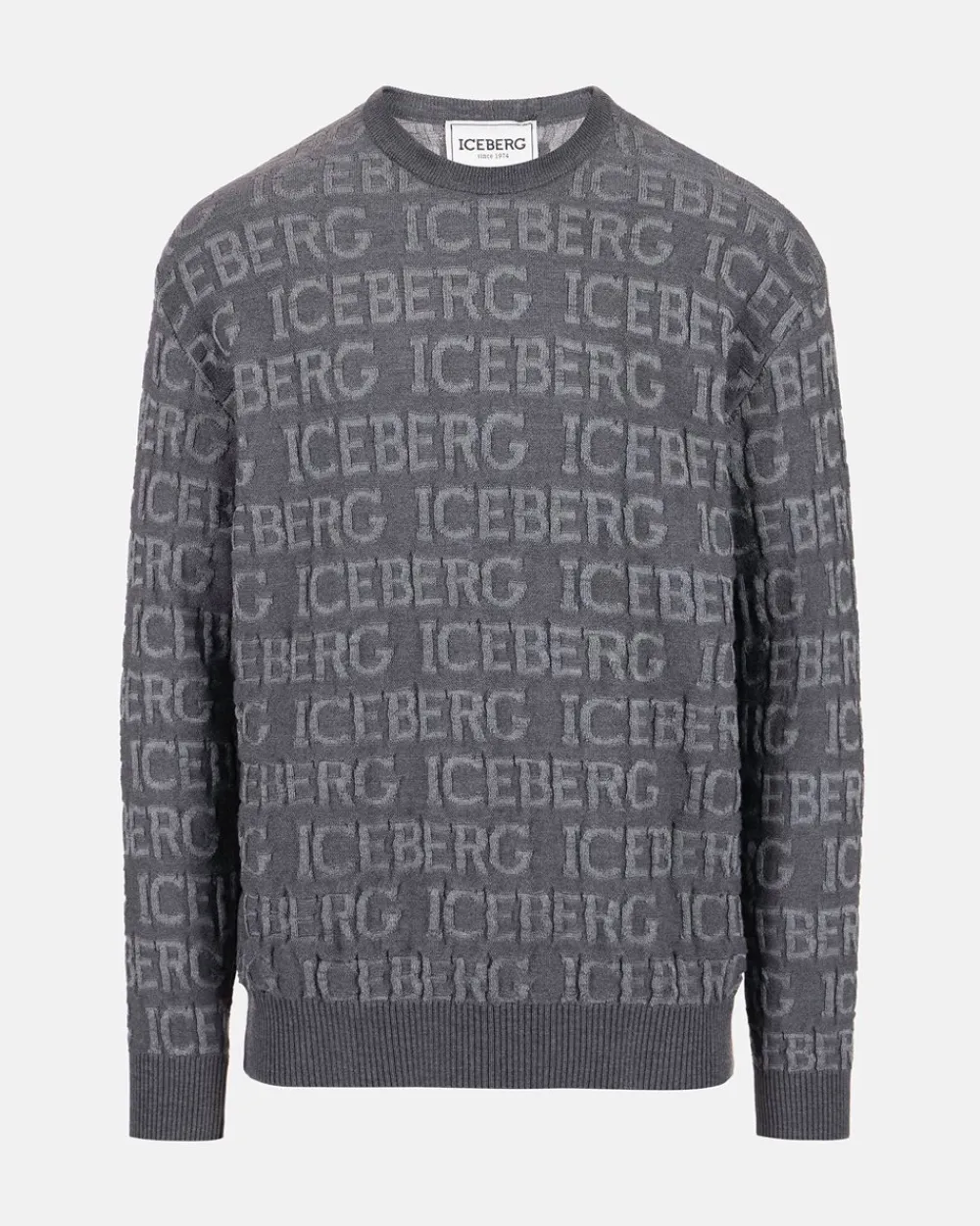 Iceberg Wool Sweater With Logo
